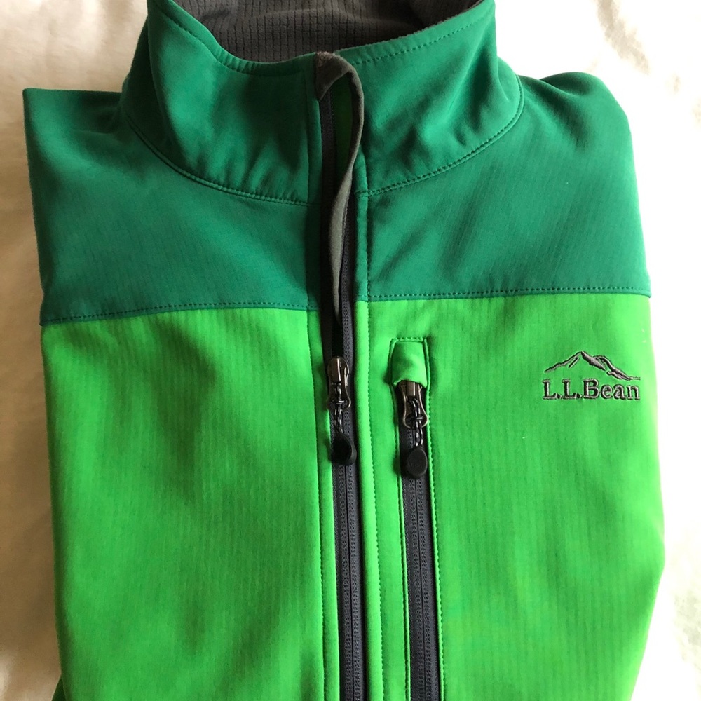 LL Bean men’s small green jacket